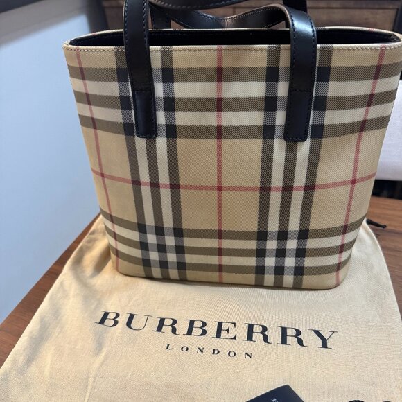 Burberry London Nova Check Top Handle Bag (Tote) - Tags Included - Picture 2 of 12